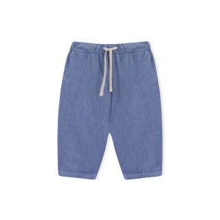 Calças Chambray Calças Chambray