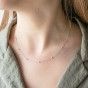 Silver necklace classic chain