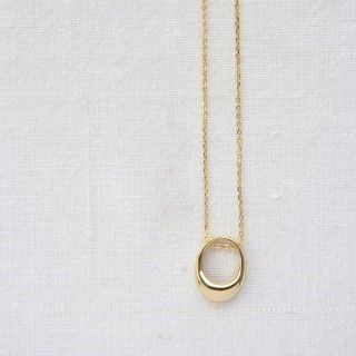 Fio prata dourada pendente anel oval grosso Fio prata dourada pendente anel oval grosso