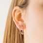 Sterling silver timeless earrings