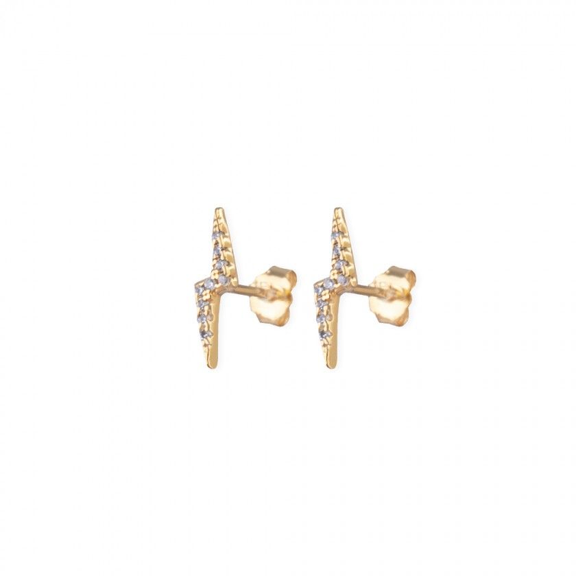 Silver plated earrings
