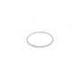 Sterling silver ring (0,5 grs). Size: 18mm.