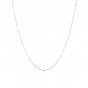 Silver snake necklace
