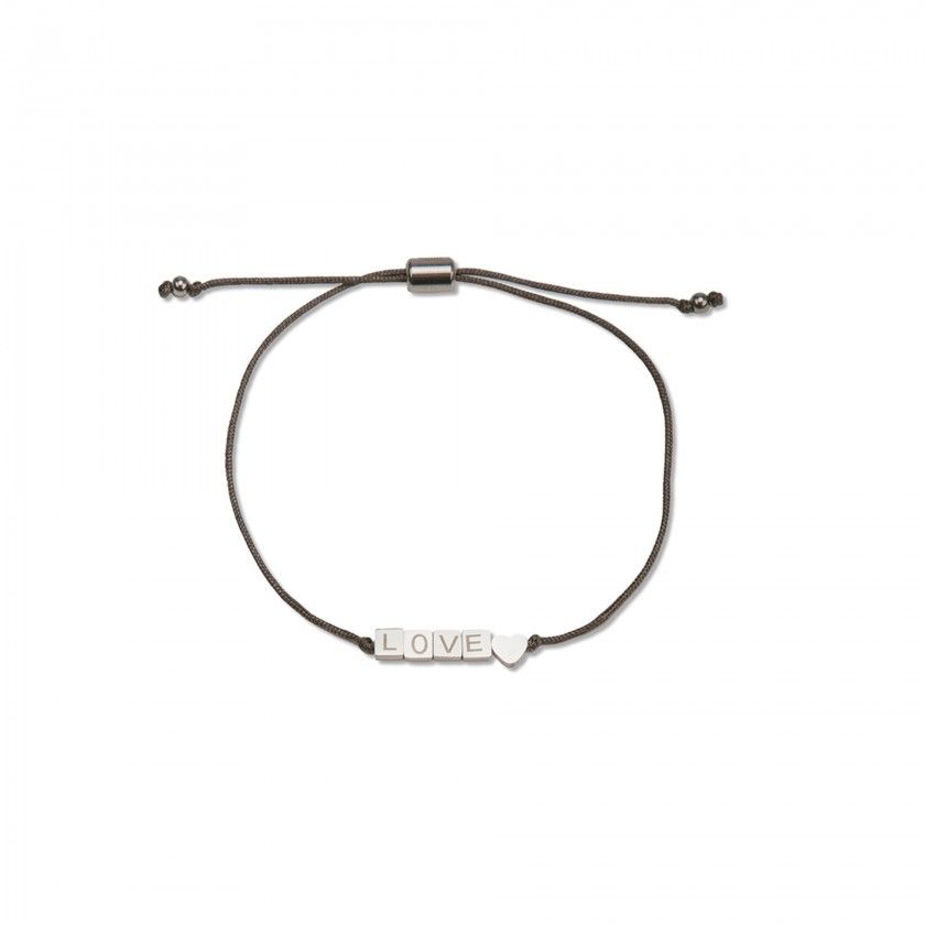 LOVE Cord bracelet