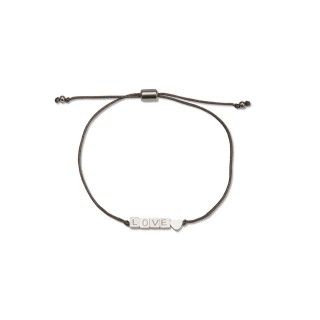 LOVE Cord bracelet