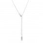 Stainless steel taurus silver necklace