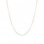Golden links chain necklace in stainless steel