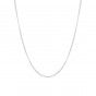 Silver links chain necklace in stainless steel