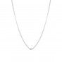Silver links chain necklace in stainless steel