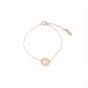Cancer gold steel bracelet