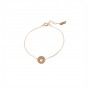 Taurus gold steel bracelet