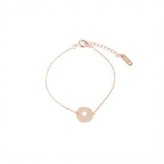 Virgo gold steel bracelet