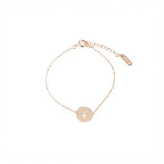 Capricorn gold steel bracelet