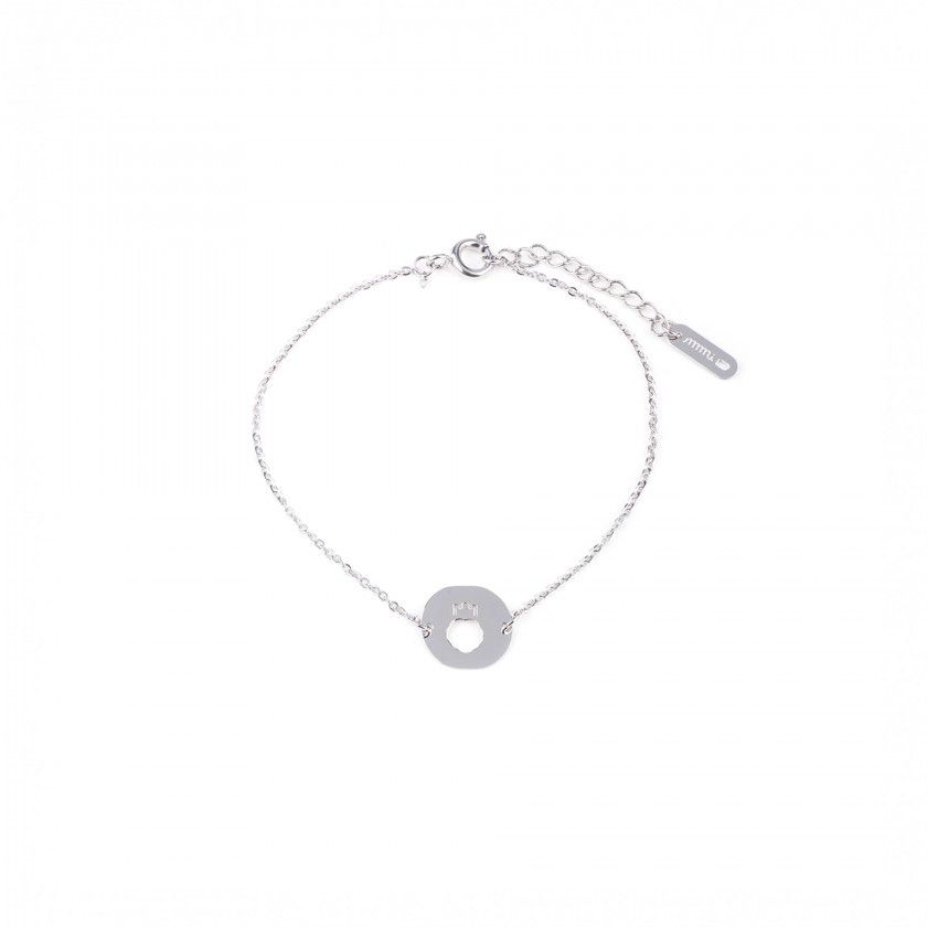 Leo steel bracelet