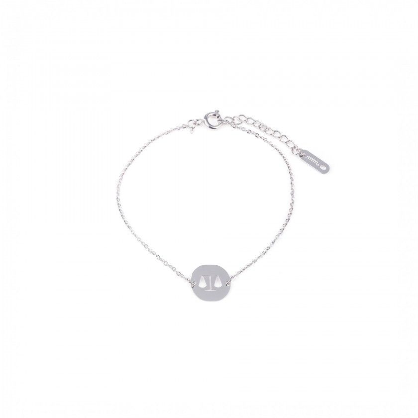 Libra steel bracelet