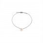 Pulseira cordo e ao 3 meninos dourada