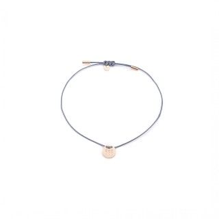 3 boys cord and gold steel bracelet