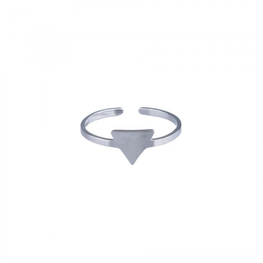 Steel full triangle ring