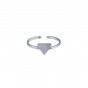 Steel full triangle ring