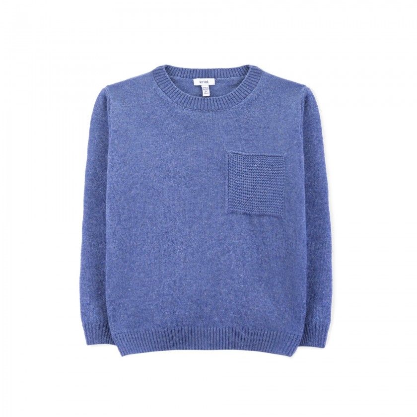 Sweater boy wool Tadao