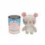 Milly the mouse friend in a tin