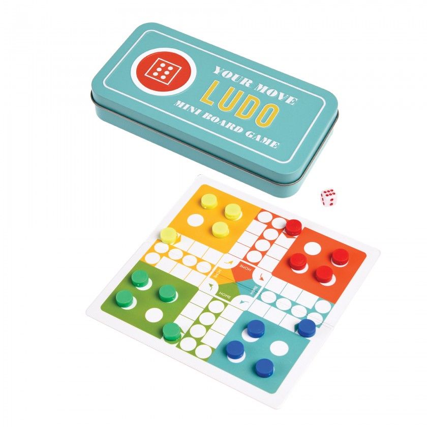 Mini jogo de tabuleiro Ludo - BR77ZV0150000