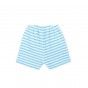 Shorts baby cotton Aqua Stripes