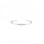 Silver skull bracelet