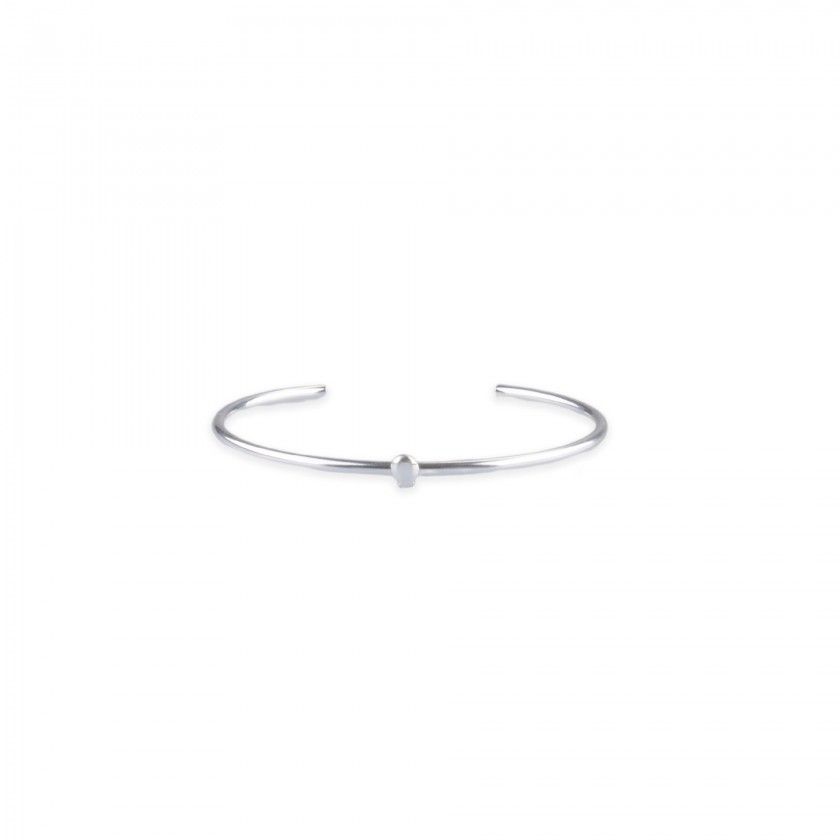 Silver skull bracelet