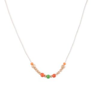 Colar mini mmi beads coloridas