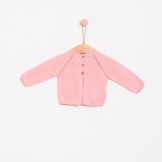 Casaco de bebé Bella para menina, de tricot Casaco de bebé Bella para menina, de tricot