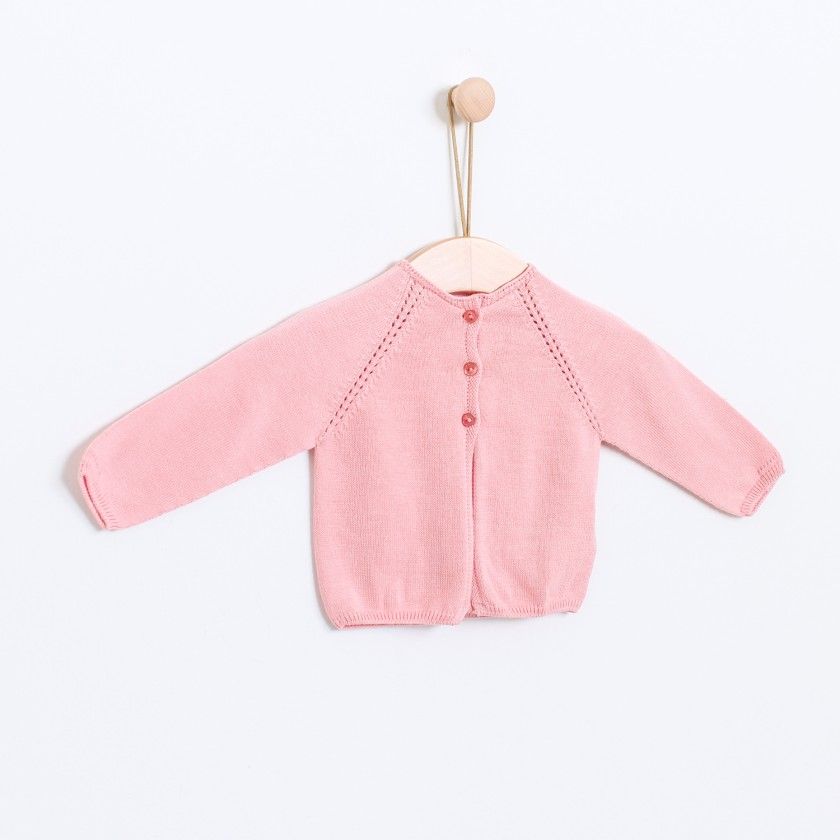 Bella knitted baby cardigan for girls