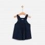 Dalia denim baby pinafore dress