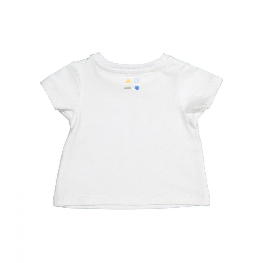 T-shirt manga curta beb Geometrics