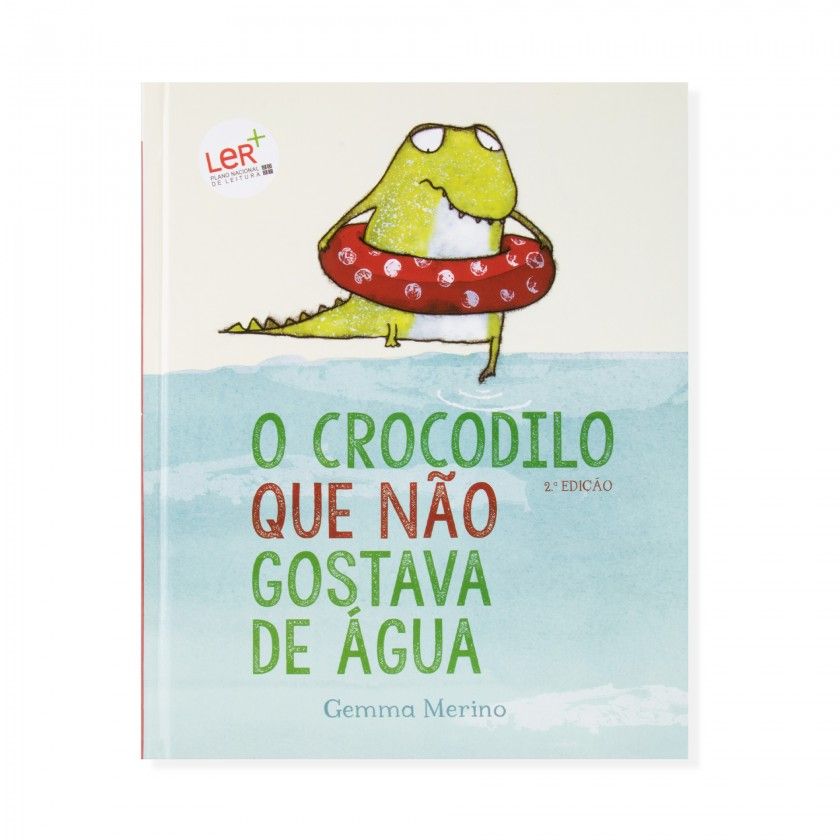Livro "Crocodilo que não gostava de água"