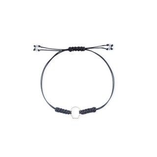 Skull cord bracelet