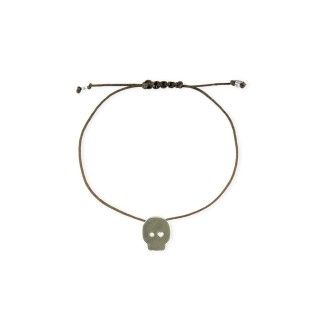 Pulseira cordo caveira
