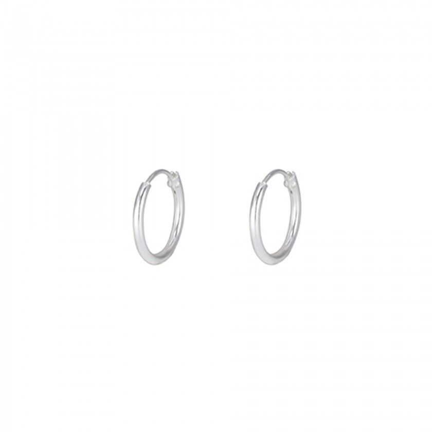 Simple silver rings