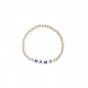 Bracelet with beads MAMA