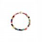 Pulseira contas coloridas