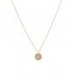 Eight star steel necklace