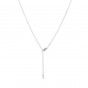Eight star steel necklace