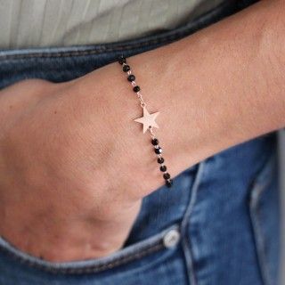 Beaded star bracelet