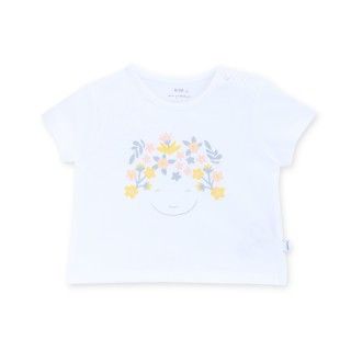 T-shirt manga curta bebé algodão Forest