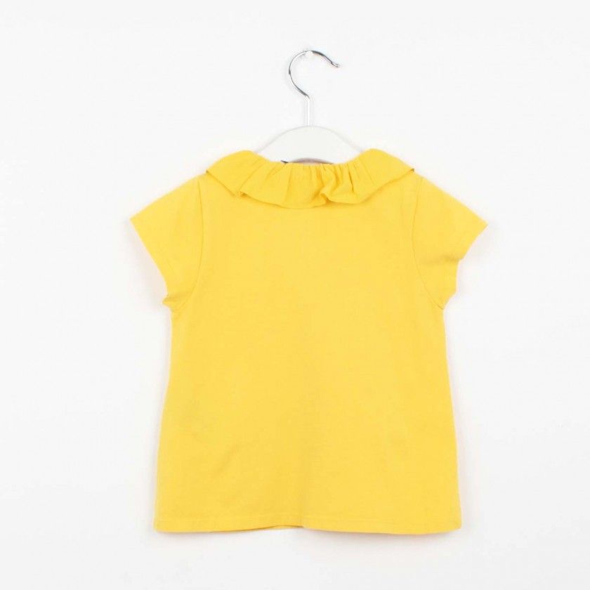Ambar cotton baby polo shirt for girls