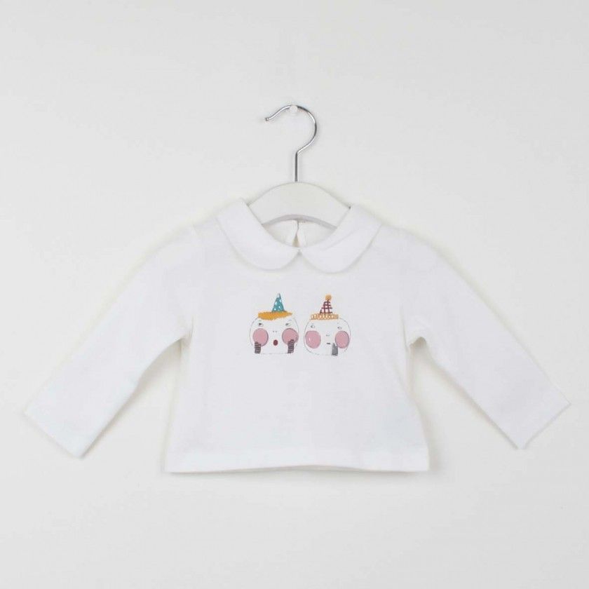 T-shirt manga comprida beb People uau