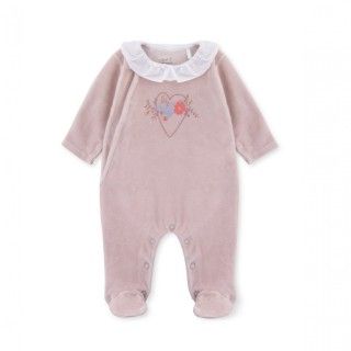 Flower Heart Babygrow Flower Heart Babygrow