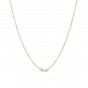 Silver polka dot necklace