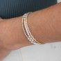 Pulseira missangas coloridas