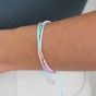 Pulseira missangas coloridas